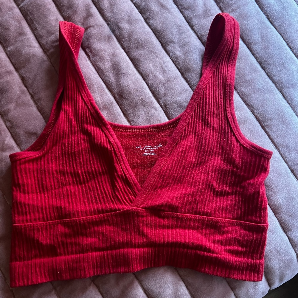 Red Bralette/Top - Picture 3 of 4